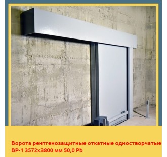 Ворота рентгенозащитные откатные одностворчатые ВР-1 3572х3800 мм 50,0 Pb в Алматы