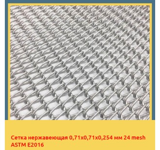 Сетка нержавеющая 0,71х0,71х0,254 мм 24 mesh ASTM E2016