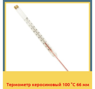 Термометр керосиновый 100 °С 66 мм в Алматы
