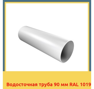Водосточная труба 90 мм RAL 1019 в Алматы